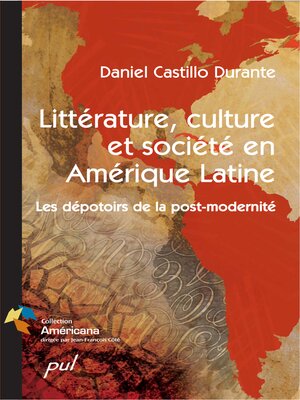 cover image of Littérature, culture et société en Amérique latine